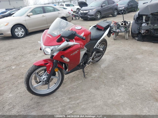2012 Honda Cbr250 R მანქანა იყიდება აუქციონზე, vin: MLHMC4122C5300739, აუქციონის ნომერი: 12599979