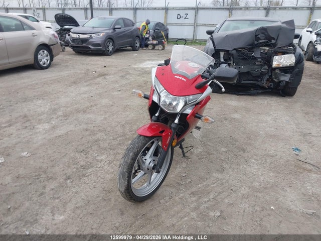 2012 Honda Cbr250 R მანქანა იყიდება აუქციონზე, vin: MLHMC4122C5300739, აუქციონის ნომერი: 12599979