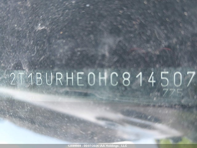 2T1BURHE0HC814507 Toyota Corolla