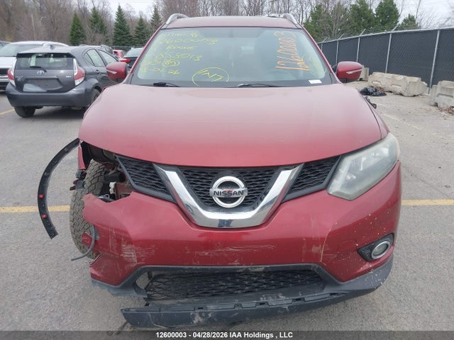 Продажа на аукционе авто 2015 Nissan Rogue, vin: 5N1AT2MT3FC858013, номер лота: 12600003