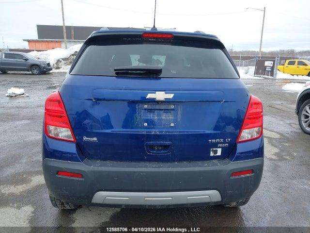 Aukcja sprzedaży 2016 Chevrolet Trax Lt, vin: 3GNCJPSB5GL242031, numer aukcji: 12585706