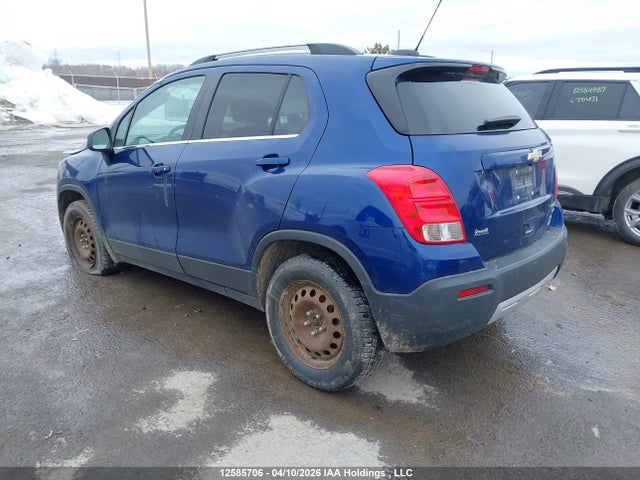 Aukcja sprzedaży 2016 Chevrolet Trax Lt, vin: 3GNCJPSB5GL242031, numer aukcji: 12585706