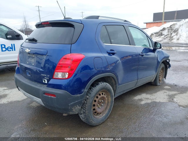 Aukcja sprzedaży 2016 Chevrolet Trax Lt, vin: 3GNCJPSB5GL242031, numer aukcji: 12585706