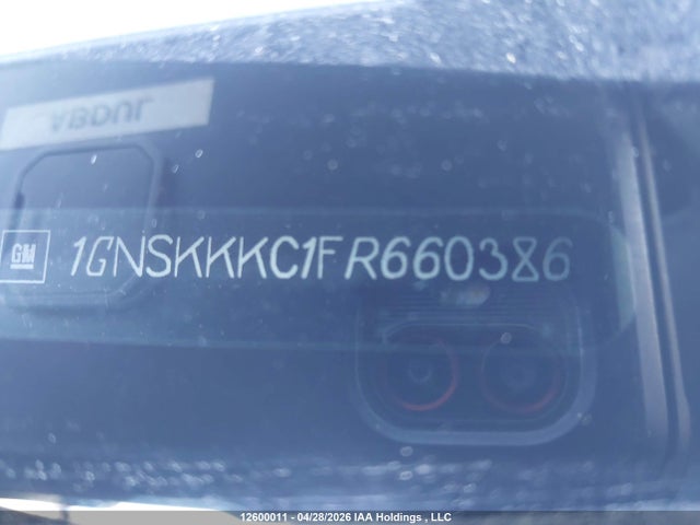 1GNSKKKC1FR660386 Chevrolet Suburban 1500 Ltz