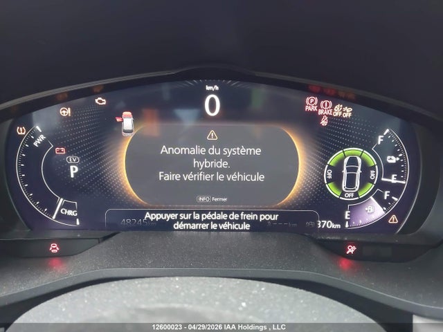 12600023 :رقم المزاد ، JM3KKDHA7R1152704 vin ، 2024 Mazda Cx-90 Phev Gt مزاد بيع