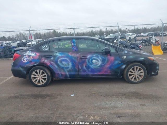2012 Honda Civic Lx მანქანა იყიდება აუქციონზე, vin: 2HGFB2F50CH037232, აუქციონის ნომერი: 12600030