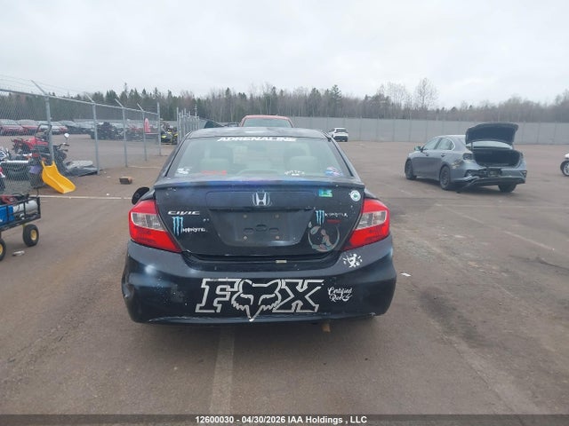2012 Honda Civic Lx მანქანა იყიდება აუქციონზე, vin: 2HGFB2F50CH037232, აუქციონის ნომერი: 12600030