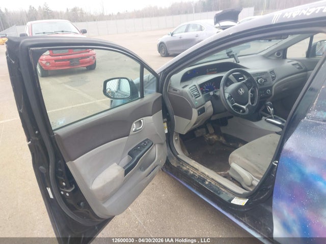 2012 Honda Civic Lx მანქანა იყიდება აუქციონზე, vin: 2HGFB2F50CH037232, აუქციონის ნომერი: 12600030