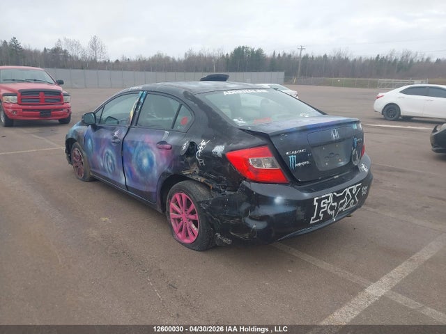 2012 Honda Civic Lx მანქანა იყიდება აუქციონზე, vin: 2HGFB2F50CH037232, აუქციონის ნომერი: 12600030