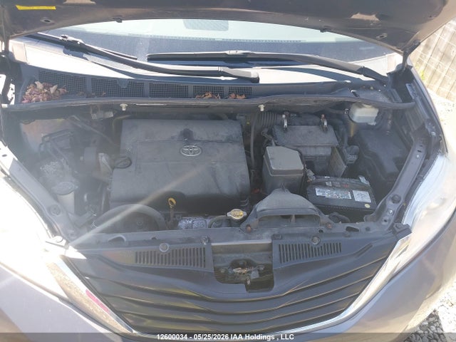 2012 Toyota Sienna Le მანქანა იყიდება აუქციონზე, vin: 5TDKK3DC5CS237741, აუქციონის ნომერი: 12600034
