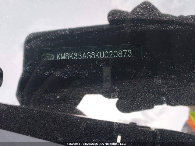 KM8K33AG8KU020873 Hyundai Kona Limited