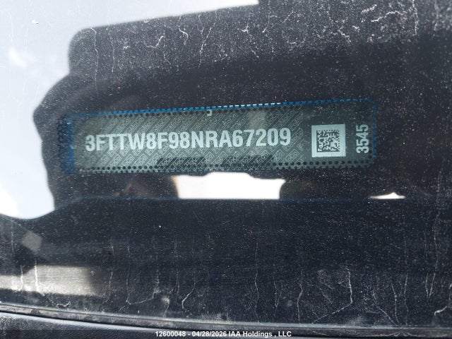 Продаж на аукціоні авто 2022 Ford Maverick Xlt, vin: 3FTTW8F98NRA67209, номер лоту: 12600048