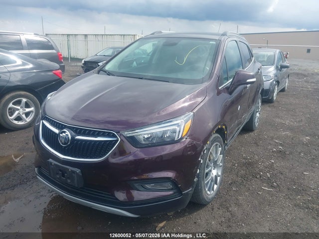 2018 Buick Encore Sport Touring მანქანა იყიდება აუქციონზე, vin: KL4CJ2SB3JB658982, აუქციონის ნომერი: 12600052