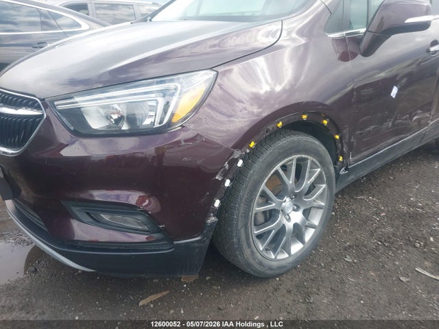 2018 Buick Encore Sport Touring მანქანა იყიდება აუქციონზე, vin: KL4CJ2SB3JB658982, აუქციონის ნომერი: 12600052