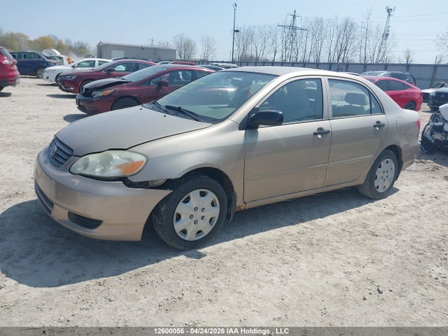 2004 Toyota Corolla Ce/le/s მანქანა იყიდება აუქციონზე, vin: 2T1BR32E84C824977, აუქციონის ნომერი: 12600056
