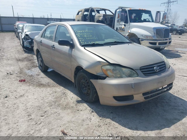 2004 Toyota Corolla Ce/le/s მანქანა იყიდება აუქციონზე, vin: 2T1BR32E84C824977, აუქციონის ნომერი: 12600056