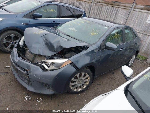 2T1BURHE1GC625718 Toyota Corolla L/le/le Pls/prm/s/s Pls