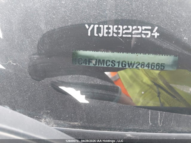 1C4PJMCS1GW284665 Jeep Cherokee Latitude