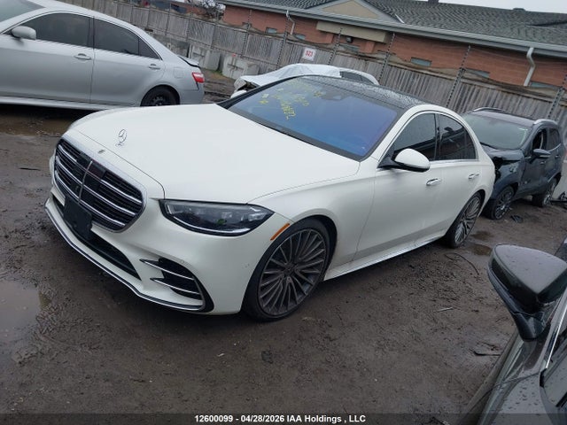 Aukcja sprzedaży 2022 Mercedes-benz S 500 4matic, vin: W1K6F6DB0NA068832, numer aukcji: 12600099