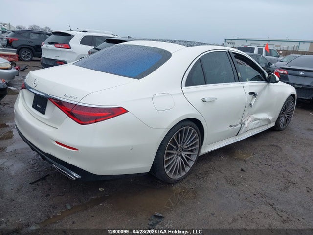 Aukcja sprzedaży 2022 Mercedes-benz S 500 4matic, vin: W1K6F6DB0NA068832, numer aukcji: 12600099