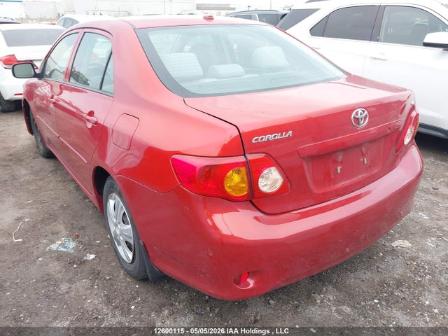 12600115 :رقم المزاد ، 2T1BU40E19C056824 vin ، 2009 Toyota Corolla S/le/xle مزاد بيع