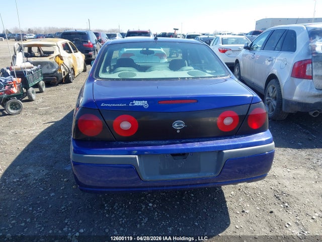 2005 Chevrolet Impala მანქანა იყიდება აუქციონზე, vin: 2G1WF52E459227583, აუქციონის ნომერი: 12600119