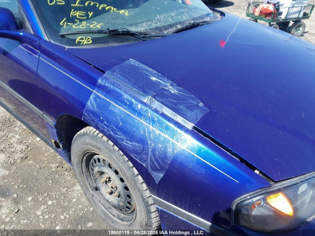 2005 Chevrolet Impala მანქანა იყიდება აუქციონზე, vin: 2G1WF52E459227583, აუქციონის ნომერი: 12600119