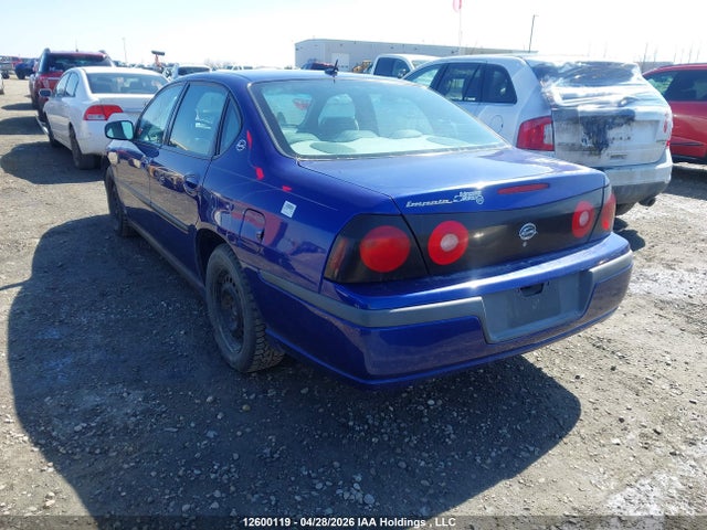 2005 Chevrolet Impala მანქანა იყიდება აუქციონზე, vin: 2G1WF52E459227583, აუქციონის ნომერი: 12600119