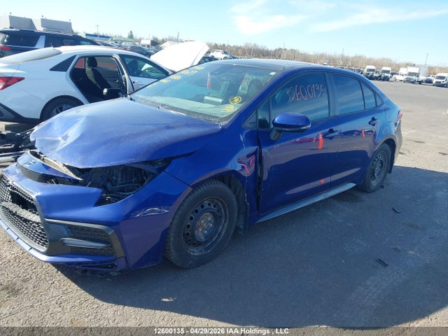 12600135 :رقم المزاد ، 5YFB4MBE3MP081620 vin ، 2021 Toyota Corolla Se مزاد بيع