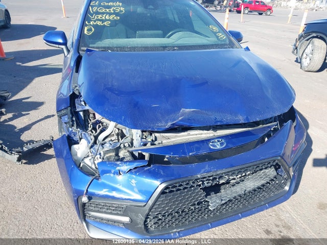 12600135 :رقم المزاد ، 5YFB4MBE3MP081620 vin ، 2021 Toyota Corolla Se مزاد بيع