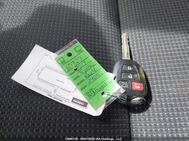 2017 Toyota Rav4 Xle მანქანა იყიდება აუქციონზე, vin: 2T3RFREV0HW658875, აუქციონის ნომერი: 12600139