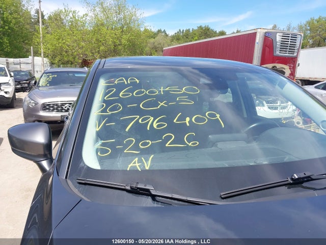 Aukcja sprzedaży 2020 Mazda Cx-5 Touring, vin: JM3KFBCM4L0796409, numer aukcji: 12600150
