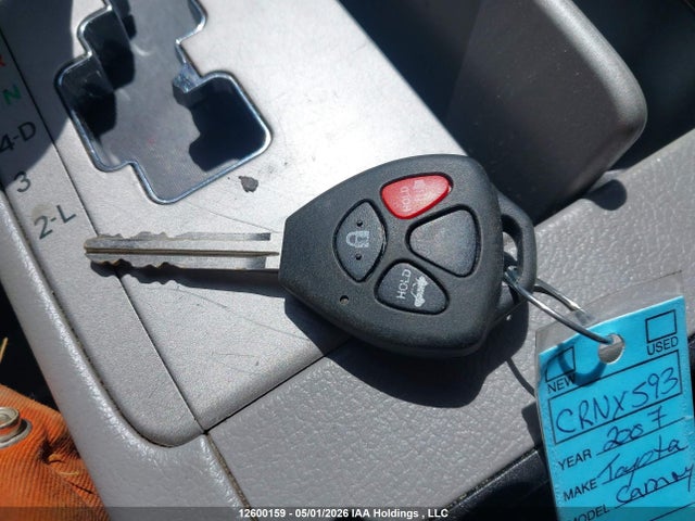 12600159 :رقم المزاد ، 4T1BE46K07U083311 vin ، 2007 Toyota Camry Le/se مزاد بيع