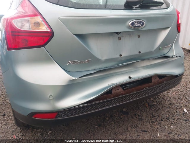 12600184 :رقم المزاد ، 1FAHP3R48CL363824 vin ، 2012 Ford Focus Electric مزاد بيع