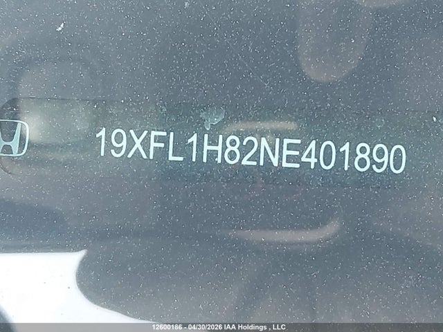 Продажа на аукционе авто 2022 Honda Civic Sport/sport Touring, vin: 19XFL1H82NE401890, номер лота: 12600186