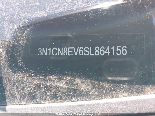 3N1CN8EV6SL864156 Nissan VERSA SV