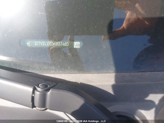 12600195 :رقم المزاد ، 2GTV2LEC3K1107460 vin ، 2019 Gmc Sierra Limited K1500 مزاد بيع