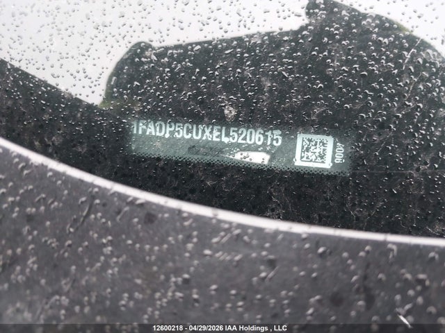 12600218 :رقم المزاد ، 1FADP5CUXEL520615 vin ، 2014 Ford C-max Premium مزاد بيع