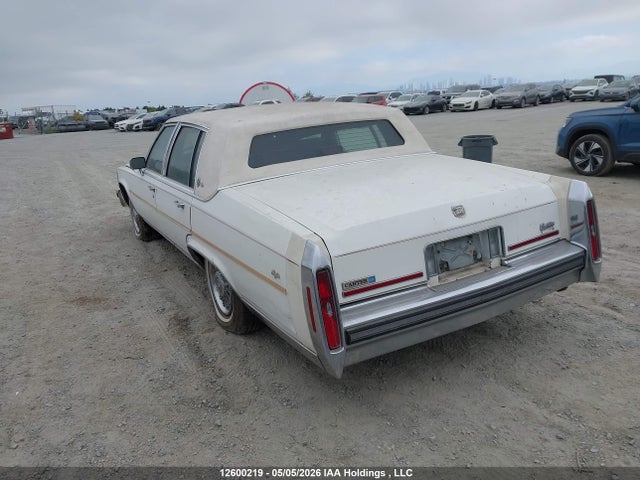Aukcja sprzedaży 1989 Cadillac Brougham, vin: 1G6DW51Y5KR704942, numer aukcji: 12600219