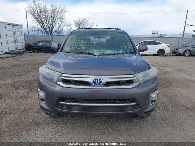 12600240 :رقم المزاد ، JTEDC3EH3D2011170 vin ، 2013 Toyota Highlander Hybrid Limited مزاد بيع