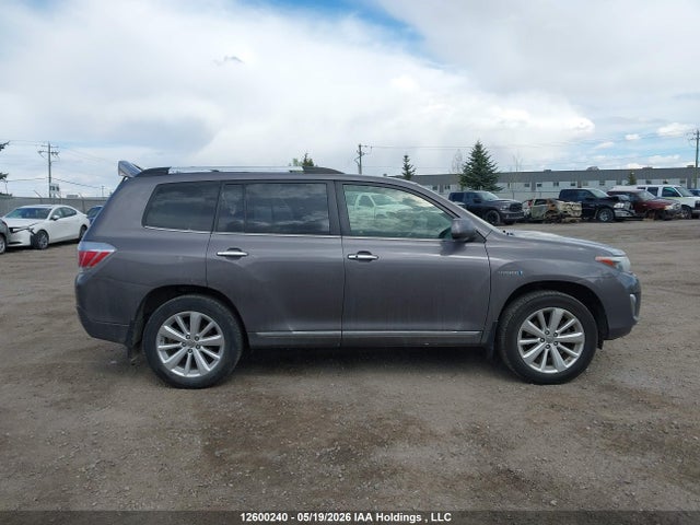 12600240 :رقم المزاد ، JTEDC3EH3D2011170 vin ، 2013 Toyota Highlander Hybrid Limited مزاد بيع