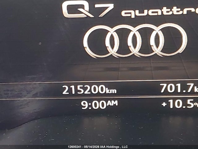 Aukcja sprzedaży 2018 Audi Q7 3.0t Technik, vin: WA1WAAF78JD012953, numer aukcji: 12600241