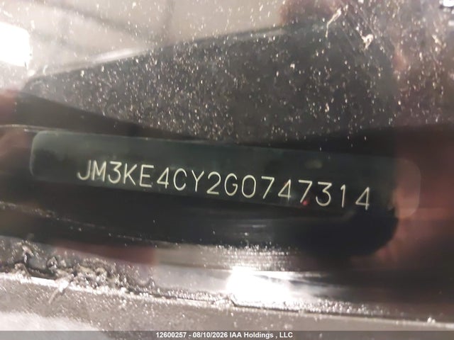 12600257 :رقم المزاد ، JM3KE4CY2G0747314 vin ، 2016 Mazda Cx-5 مزاد بيع