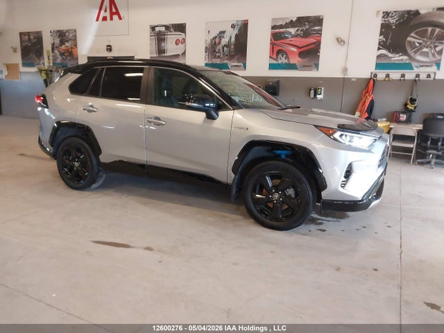 12600276 :رقم المزاد ، 2T3RWRFVXMW114781 vin ، 2021 Toyota Rav4 Hybrid Xle مزاد بيع