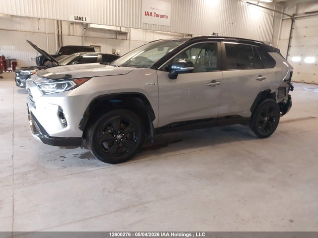 12600276 :رقم المزاد ، 2T3RWRFVXMW114781 vin ، 2021 Toyota Rav4 Hybrid Xle مزاد بيع