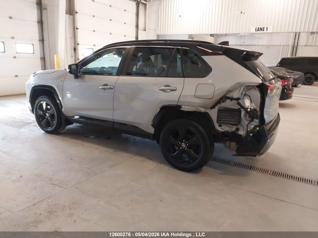 12600276 :رقم المزاد ، 2T3RWRFVXMW114781 vin ، 2021 Toyota Rav4 Hybrid Xle مزاد بيع