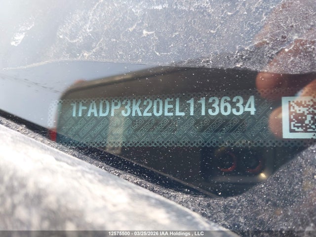 1FADP3K20EL113634 Ford FOCUS SE