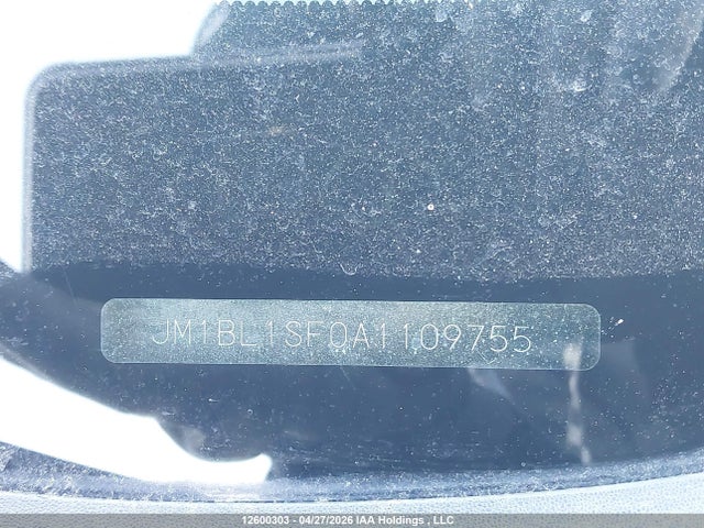 Продажа на аукционе авто 2010 Mazda Mazda3 Gs/gx, vin: JM1BL1SF0A1109755, номер лота: 12600303
