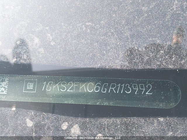 Aukcja sprzedaży 2016 Gmc Yukon Xl Sle, vin: 1GKS2FKC6GR113992, numer aukcji: 12596219