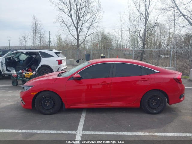 Aukcja sprzedaży 2021 Honda Civic Lx, vin: 2HGFC2F57MH006364, numer aukcji: 12600318